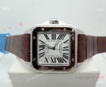 Swiss Replica Cartier Santos de 2-Tone Rose Gold Automatic Watch